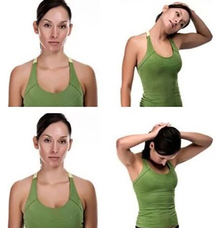 Exercices pour le traitement de l'ostéochondose cervicale